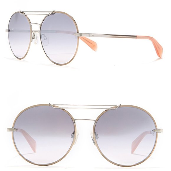 💙HP💙 Rag & Bone 59mm Blue Gradient Sunglasses - Picture 1 of 16